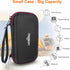 Small Hard Case Portable Protection Accessories Bag for Nail Grinders, Shaver, Cell Phone, Earphone, Power Bank, Charger, Cable, Key - Mesh Inner Pocket Universal Carrying Bag