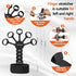 Grip Strength Trainer Kit (5 Pack) | Adjustable Resistance Hand Gripper and Forearm Workout Ring