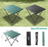 JOUYEK Small Camping Table, Ultralight Aluminum Folding Table with Carrying Bag, Portable & Lightweight Camping Side