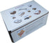 20-Piece Aquarium Botanical Sampler Box with Indian Almond Leaves, Cholla Wood, Birch Cones, Pods & Coco Petals