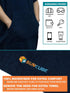 SUN CUBE Surf Poncho Changing Robe with Hood | Absorbent Quick Dry Microfiber Wetsuit Changing Towel with Pocket