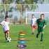 24 Pack 9 Inch 6 Okllen Poly Vinyl Spot Markers, Floor Dots Non-Slip Rubber Agility Dots, Flat Field Cones Circles