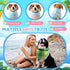 Geyoga 60 Summer Pcs Plaid Dog Bandanas Bulk Hawaiian Pet Scarf Bibs Adjustable Washable Kerchief Seasonal Pet Grooming