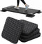 Muimurex 4PCS Anti-Slip Treadmill Mat Pads, 10MM Thick High Density Anti Vibration Walking