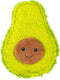 7 Inch Plush Pet Toy, Smiling Avocado with Squeaker, Dog Chew Toy