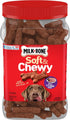 25 25 Milk-Bone Soft & Chewy Dog Treats Bundle: Beef & Filet Mignon Recipe Ounce + Real Bacon Ounce