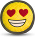 Durable Big Smile Emoji Squeaky Dog Toy for Small and Medium Dogs, Tough Chewer Toy for Aggressive Chewers