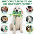 Squeaky Dog Toys: Interactive Plush Toy with Crinkle Paper and Cute Puppy Chew Toys with Rope - Gaming Controller Gift
