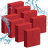 Pawfly 8 Pack Aquarium Glass Cleaner Sponge, 3.25" x 3.25" x 1",