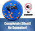 Indestructible Dog Ball, Blue Tough Toy for Aggressive Chewers, Great for Indoor and Outdoor Fetch Play
