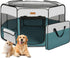 Dog Playpen, Portable Pet Play Pen for Cat, Puppies, Rabbits, Chickens, Foldable