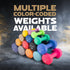 Yes4All Neoprene Coated Dumbbell Hand Weight Sets of 2, Multiple Weight Options, 15 Colors