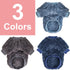 Dog Sweater, 3 Pack for Small Dogs or Cats - Warm Clothes Shirt Coat for Winter Christmas (Blue, Dark Blue, Grey,
