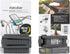 Nite Ize HandleBand Universal Smartphone Bar Mount - Cell Phone Holder for Bike Handlebar, Charcoal