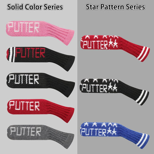 LeFeng Golf Blade Putter Cover, Knitted Ping Putter Head Cover, Premium Lightweight Durable Material