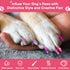 Dog Nail Polish Pens - Quick Dry, 15 Colors Pet Nail Polish Set for DIY Stylish Dog Nail Art - Non Toxic and Easy to Use