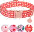 Valentine's Day Dog Collar, Red Heart Collar for Small Medium Large Dogs, Wedding Collar with Metal Buckle, XL