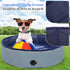 Swimming 39.5 12 Eooqi Foldable Dog Pool, Portable Pet Bath Tub and Kiddie Pool, Collapsible Bathtub for Puppies