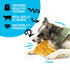 Sitka Farms Bully Dusted Cow Ears for Dogs, 20 Count - 100% Natural Premium No Hide Chews for All Dog Sizes