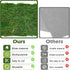 (11.81" 47.24") Reptile Carpet Cuttable Terrarium Mat Artificial Moss Reptile Liner Green Substrate Flooring Bearded