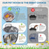 Generic Pig/Hamster/Chinchillas Soft Breathable Small Animal Playpen with Zipper Cover - Portable Rabbit/Bunny Pen