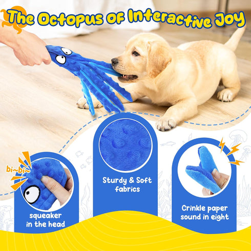 Puppy Toys 23 Pack, Interactive Teething Toys with Squeaky Plush, Rope Toys, and Treat Balls for Small Dogs