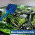 Kitchen,15.4 inches (4) SLSON Aquarium Algae Scraper Double Sided Sponge Brush Cleaner Long Handle Fish Tank Scrubber