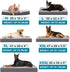 Memory Foam Large Dog Bed, Washable Orthopedic Dog Bed for Crate, Cooling Dog Beds with Joint Relief Memory Foam,