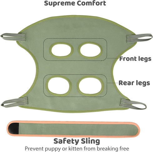 Hammock Guzekier Cat Grooming Harness for Cats, Cat Nail Clipper