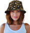 Womens Sequin Bucket Hat, Shiny Glitter Sun Hats for Party, Girls Teens Travel Cap