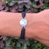 Sportybella Unisex Basketball Charm Bracelet - Adjustable Friendship Bracelet with Basketball Charm