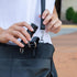SABRE Pepper Spray, Maximum Police Strength OC Spray with Fast Flip Top, Key Ring for Easy Carry, 0.54 fl oz