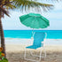 Generic 1 265 lbs, High Back Beach Chair with Umbrella for Adults, Pcs Camping Chair w/Armrests, Folding Compact Lawn