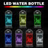 3D 14 OZ YuanDian Light Up Kids Water Bottle with Train Design- Tritan BPA Free - Cool Drinking Cups Gift for School