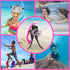 Kids Snorkeling Set with Adjustable Flippers, Panoramic Snorkel Mask, Dry Snorkel Tube, Travel Bags