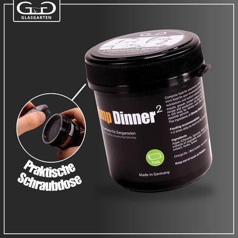 GlasGarten 2 (70g) Shrimp Dinner Pads