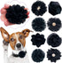 PET SHOW 12pcs Dog Collar Bows and Flowers - Embellishment Decor for Small Medium Dogs, Grooming Accessories