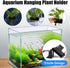 2pcs Aquarium Plant Holder, 5 Holes Top Rimmed Floating Planter Box for Fish Tank Decorations