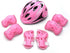 Kids Helmet Knee Elbow Pads Wrist Guard, Sport Protective Gear for Scooter Skateboard Roller Bike Safety Set