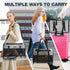 2 25 lbs, 20x13x13 Cat Carrier for Cats/Kitten, Pet Carrier for Cat, Puppy, Small Dog & Bunny, Foldable Soft-Sided