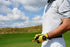 Zero Friction Men's Compression-Fit Synthetic Golf Glove, Universal Fit