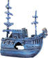 Penn-Plax Pirate Treasure Ship, Medium Sized Aquarium Decor for Decoration Theme and Fun for Fish
