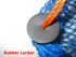 KUFA 5/16" x100' 14" (CAM-3) Sports Crab Trap Accessories Combo, Non-Lead Rope, R/W Float, Caliper, Harness & Bait Bag