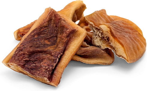 CHOMP 'EMS Purehide Chews - Slow Roasted Rawhide Dog Treats, High Protein Beef Hide, Bacon Flavor, 8.5 Oz