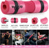 WALITO 8Pcs Barbell Pad Set for Hip Thrust, Squat Pad with Gym Ankle Straps, Resistance Bands, Carry Bag
