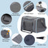 A4Pet Airline Approved Cat Carrier, Removable Soft-Sided Portable Travel Carrier for Kittens, Puppies, and Rabbits