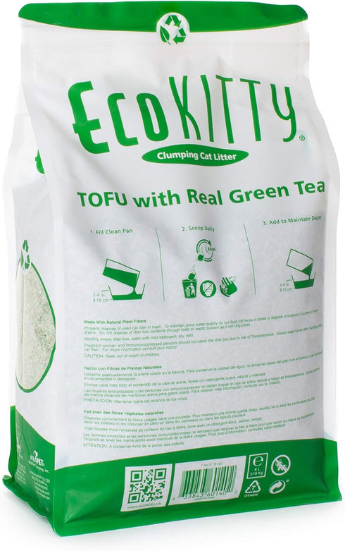 Clumping Cat Litter, Green Tea Tofu