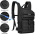 MOSISO Tactical Hydration Pack Backpack, Lightweight Military Daypack with 3L Water Bladder