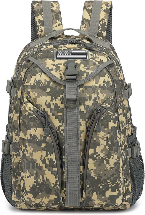 Tactical Backpack for Boys, School Backpacks for Mens College, Bookbags for Kids Teens Adults Camping Hiking Traveling