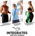 Resistance Bands for Working Out | 7Ft Long Exercise Bands with Carry Pouch and Door Anchor, Latex Free Workout Bands,